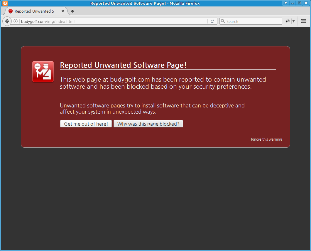 budygolf/img/index.html 접속 시 Firefox warning 