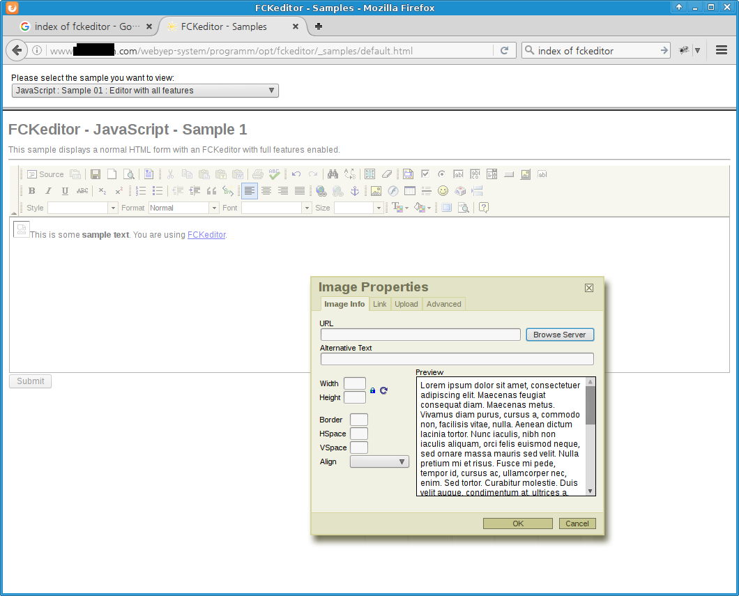 FCKEditor upload/test.html