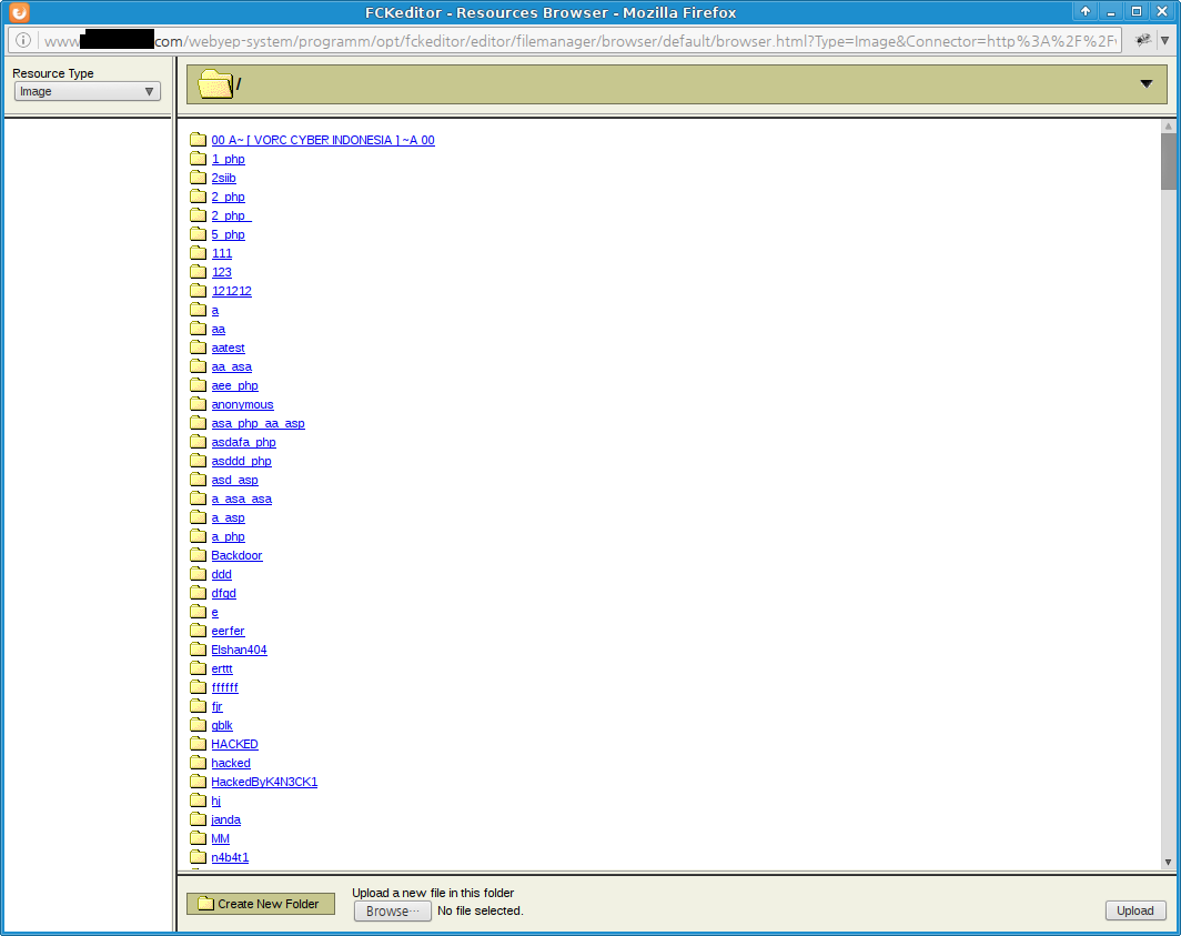 FCKEditor Browse Server