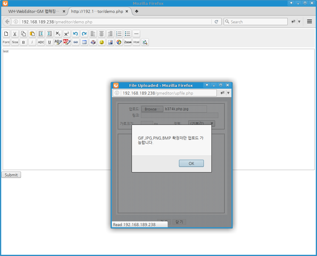 wh-webeditor-gmeditor: text with jpg ext failes