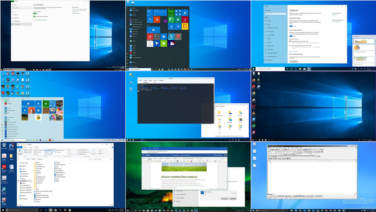 kali-undercover in 8 windows 10 screenshots