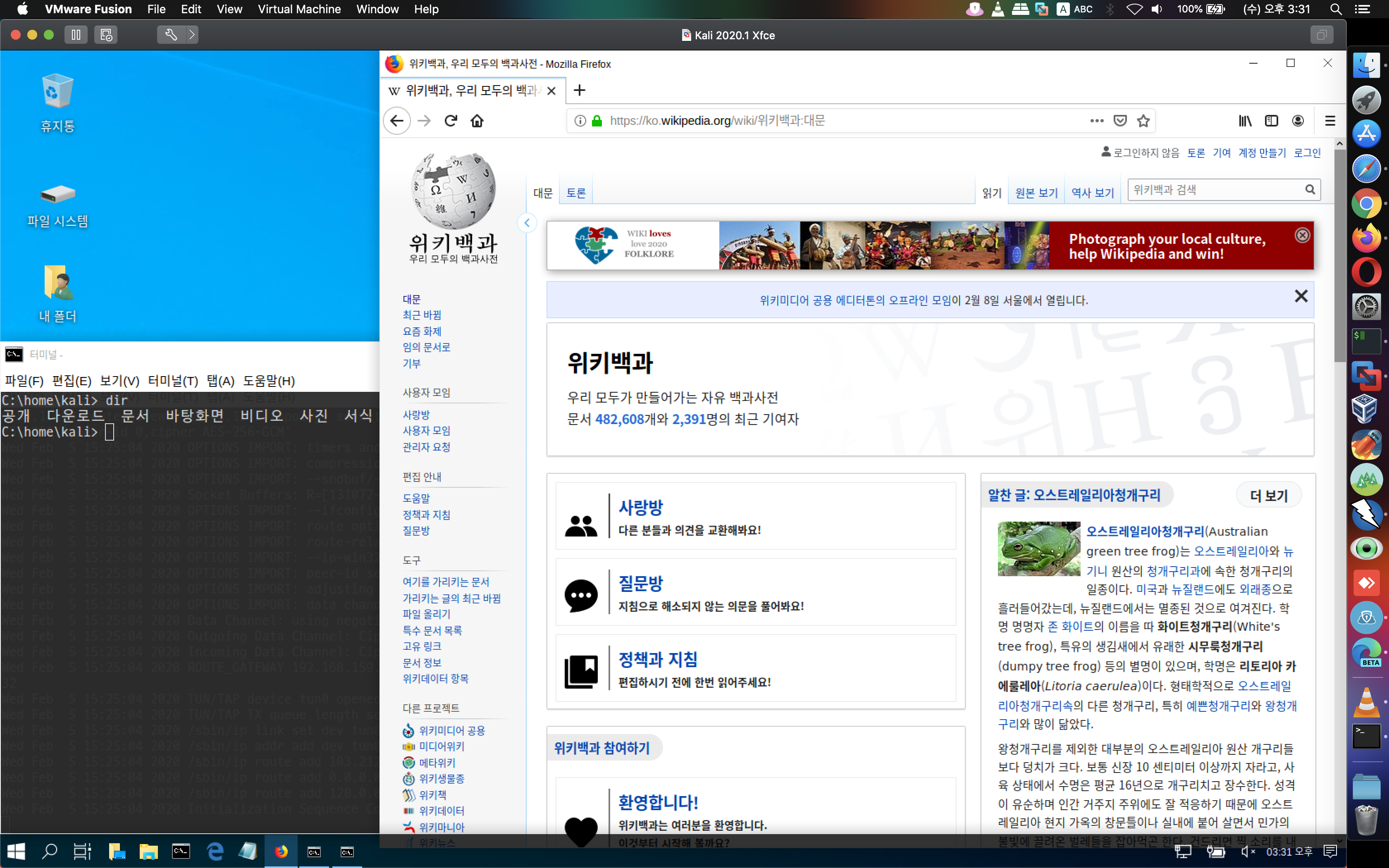 MacOS, Kali Linx kali-undercover, Windows theme